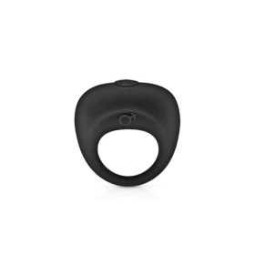 Anneau de pénis vibrant noir